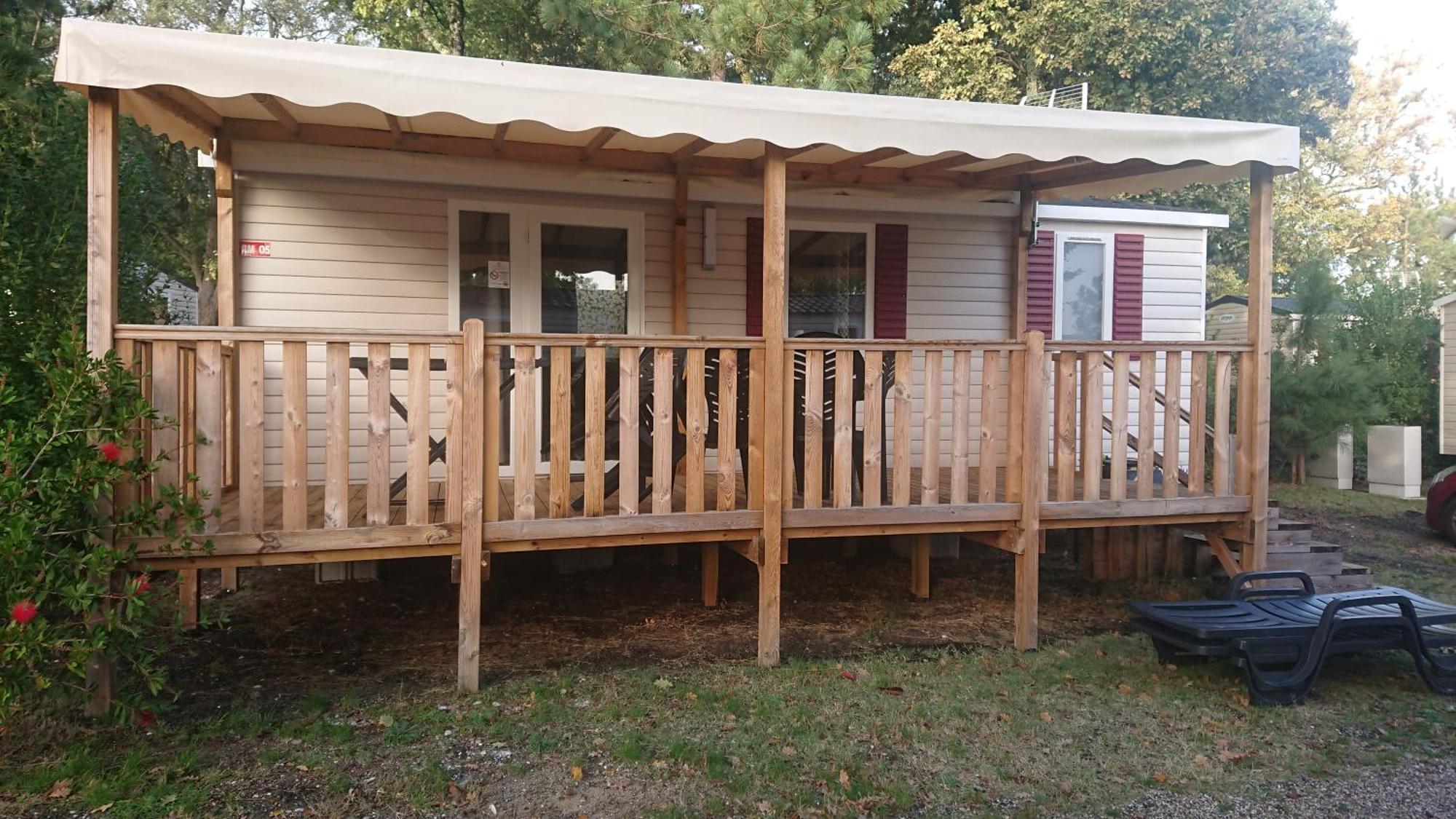 Mobilhome Grand Confort 6 Couchages Cap Ferret Lege-Cap-Ferret Exterior photo